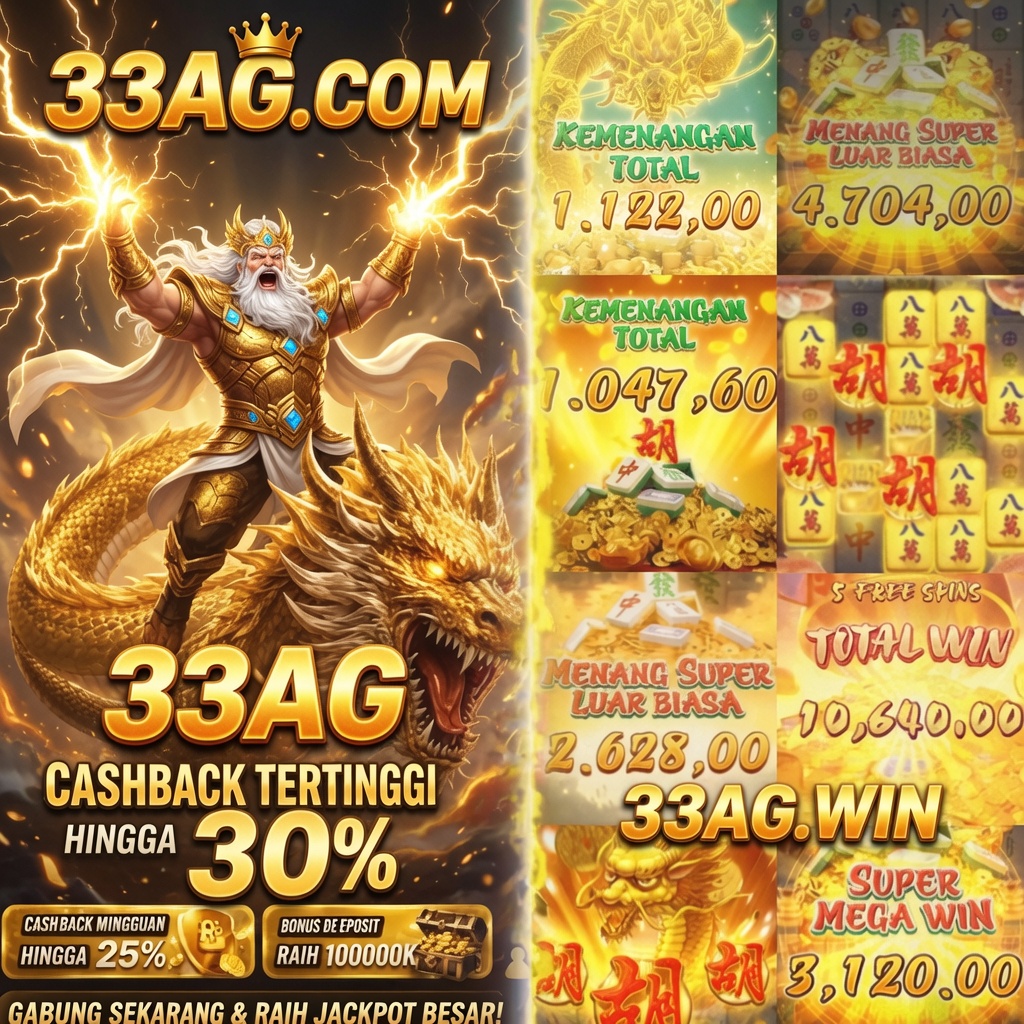 33AG - 33ag Login Akun Terbaru ✅